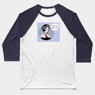 Gavin and Stacey Pop Art 'Corn On The Cob' Baseball T-Shirt